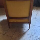 Pair of Louis XVI style bergère armchairs