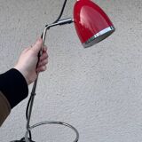 Vintage red desk lamp