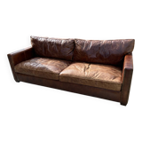 Leather sofa