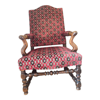 Louis XIII period armchair