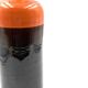 Mid-century orange & brown ceramic vase, Aldo Londi Bitossi Italy 1970s