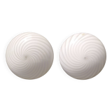 Appliques cinétiques Venini, 1960s, Set de 2