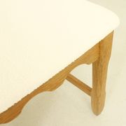 Four oak dining chairs by Henning Kjaernulf.
