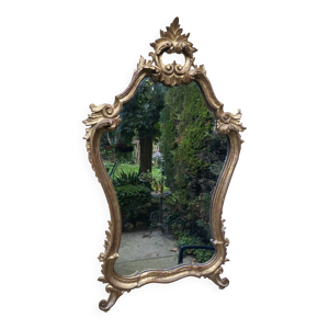 miroir doré vintage