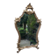 Vintage gold mirror