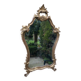 Vintage gold mirror