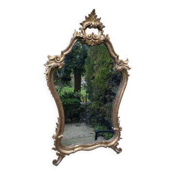 Miroir doré vintage