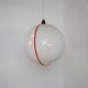 Space Age hanging lamp in plastic, Italy, 1970s