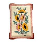 Rectangular handmade ceramic dish