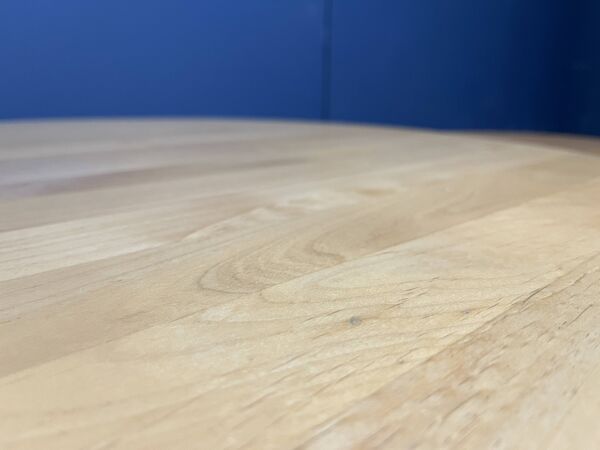 Table basse pivotante à deux niveaux en bois par Roche Bobois, années 1980