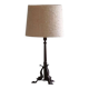 Danish table lamp, Jugendstil, Art Nouveau, in bronze, 1920s.