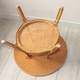 Ratin round coffee table