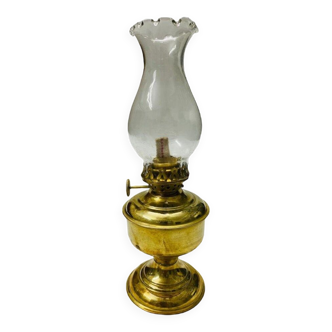 The maritime shinny brass hurricane ship oil lamp