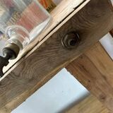 Small old wooden workbench