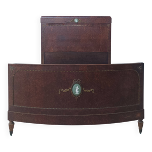 Lit Louis XVI en loupe