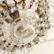 Classic crystal ceiling lamp France 1950s