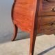 Curved Louis XV style commode in mahogany.