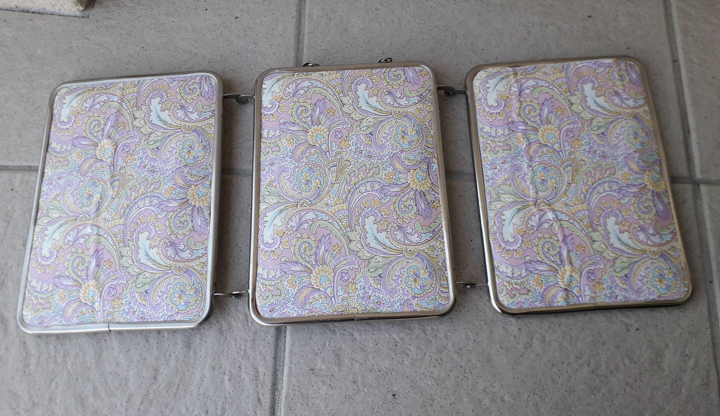 Barber mirror triptych