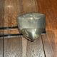 Iron wall coat rack with 4 golden triangle hooks vintage decoration
