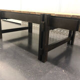 Japanese-style ceramic coffee table by Roger Capron circa 1960