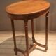 Gueridon oval  style Louis XVI