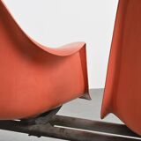 Bus station bench by Kiyonori Kikutake & Itsuko Hasegawa, Japan 1965