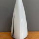Vase en verre blanc et vert de la collection Hom de Pomax