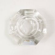 Large crystal ashtray, Belgium 1960s