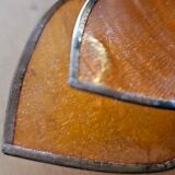Table lamp in mother-of-pearl and brass
