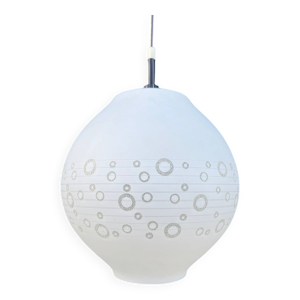 Suspension boule verre