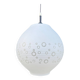 70s bubble glass pendant light
