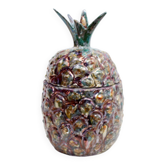 Pot Ananas en porcelaine 1960