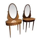 Set of two Art Deco dressing tables