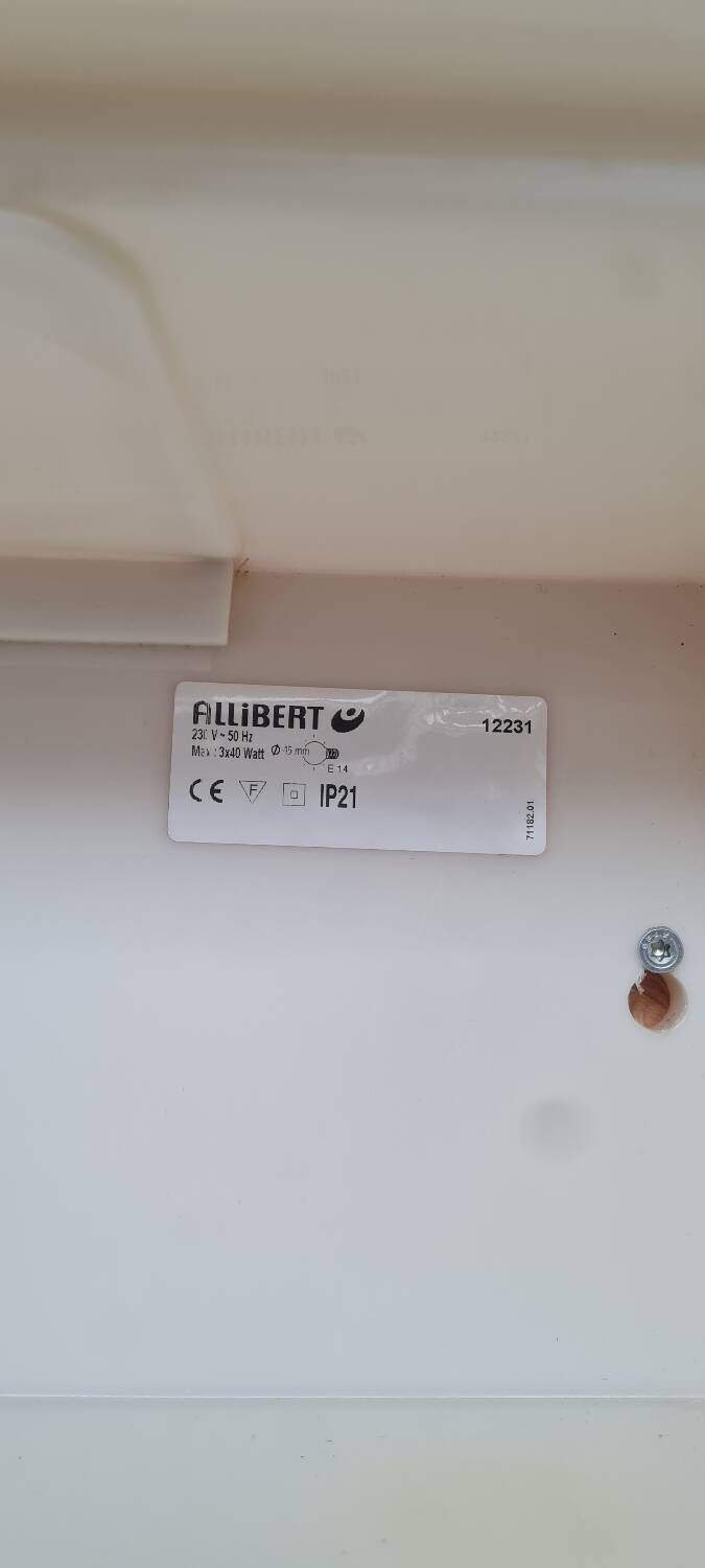 Pierre Paulin bathroom cabinet for Allibert