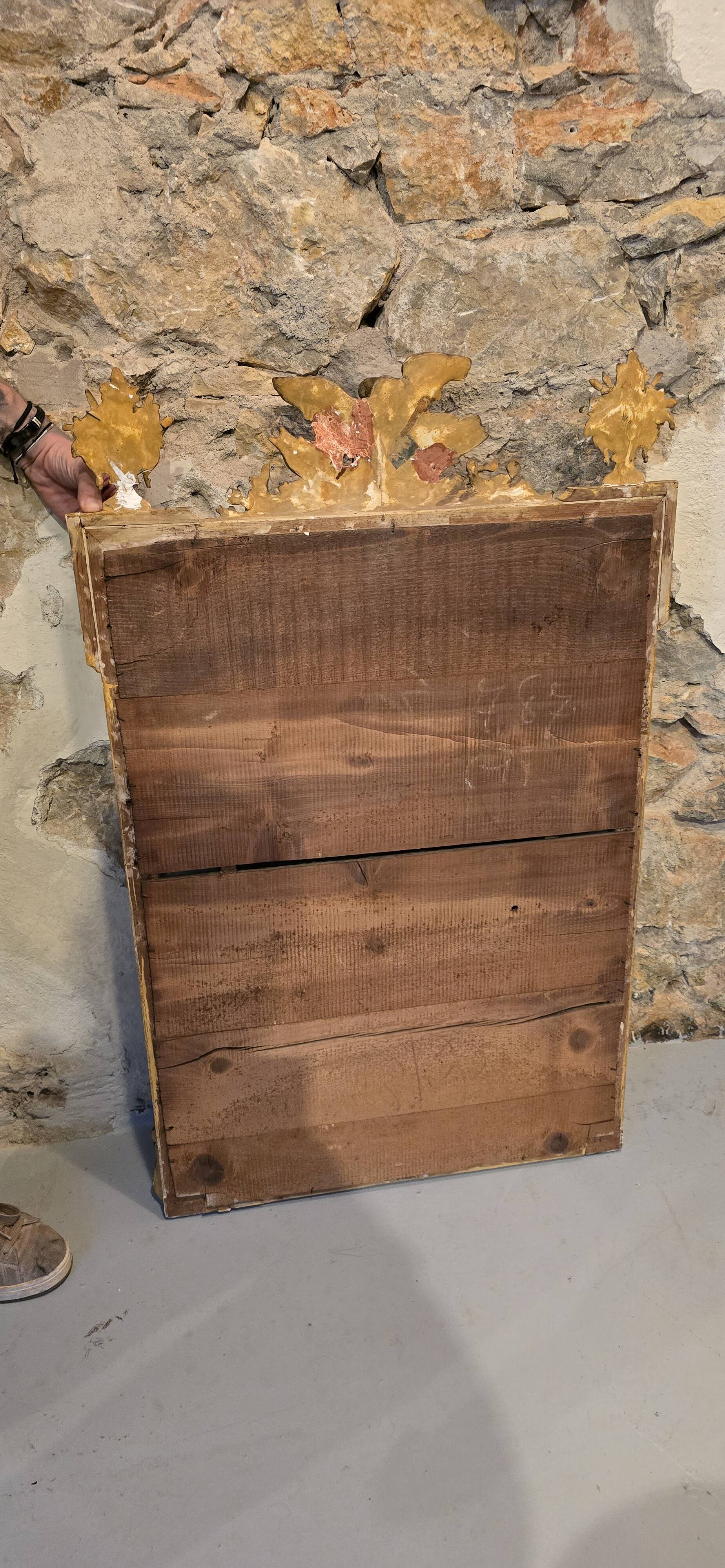 Mirror with parcloses, Napoléon III period