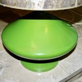 Vintage toupie floor lamp in ceramic from temde switzerland 1960