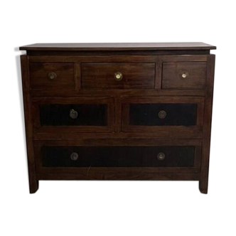 Oriental style chest of drawers