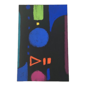 Sérigraphie - Max Ackermann « Senza