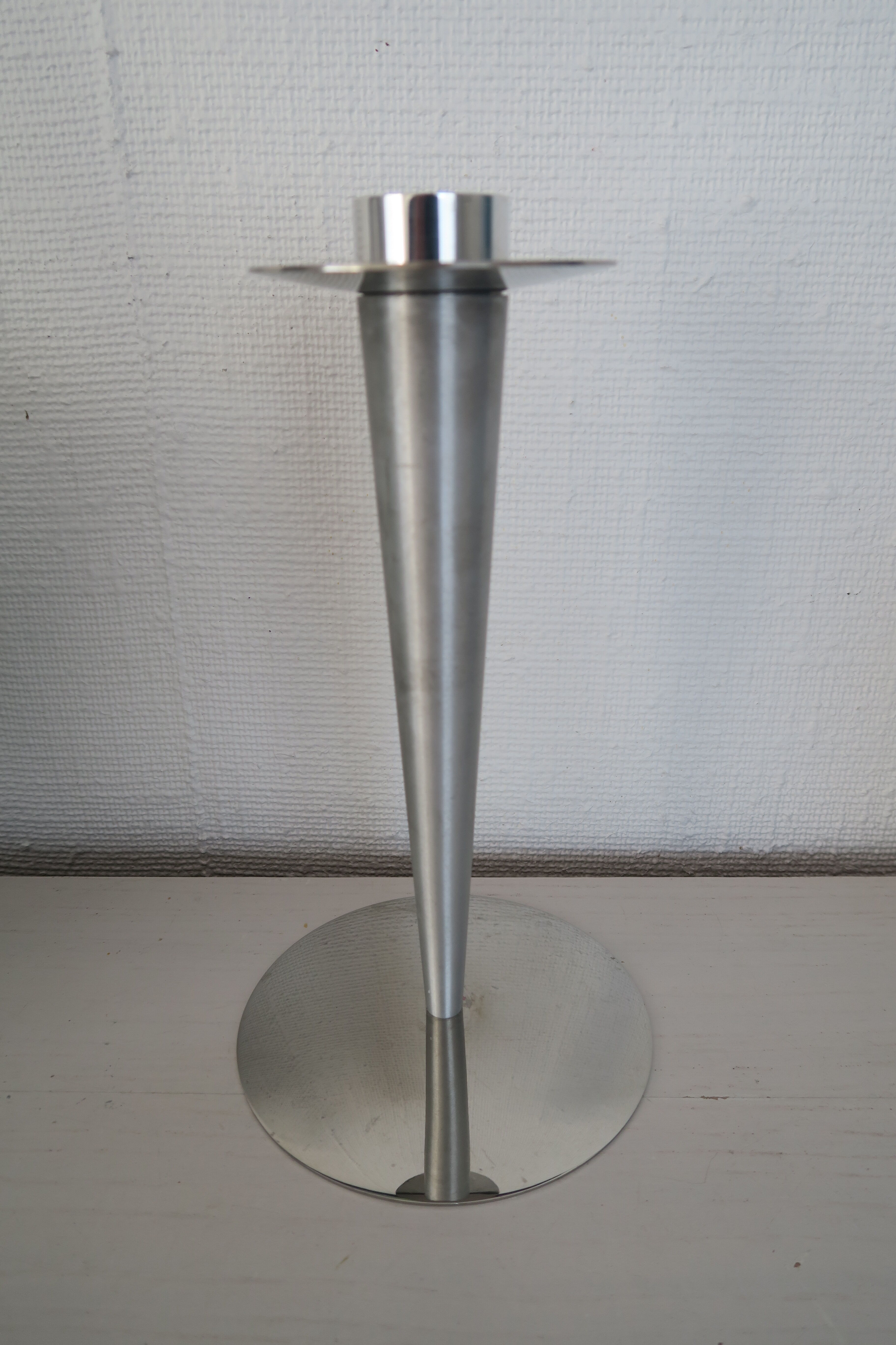 Bougeoir menu inox design 1990