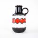 Ceramic vase with a handle, German design, 1960s, made in West Germany
