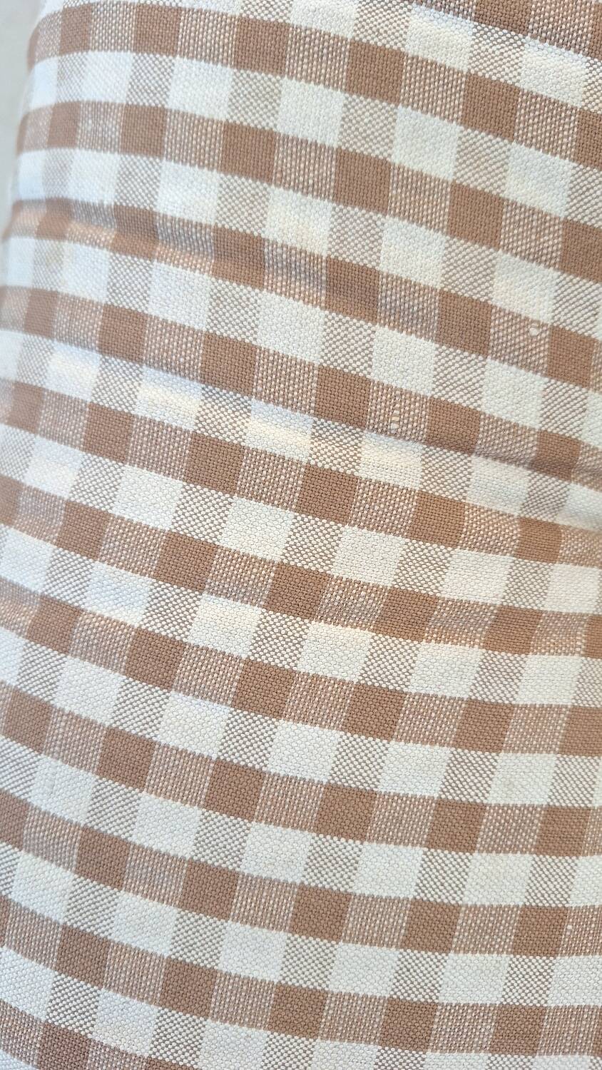 Vintage fabric armchair