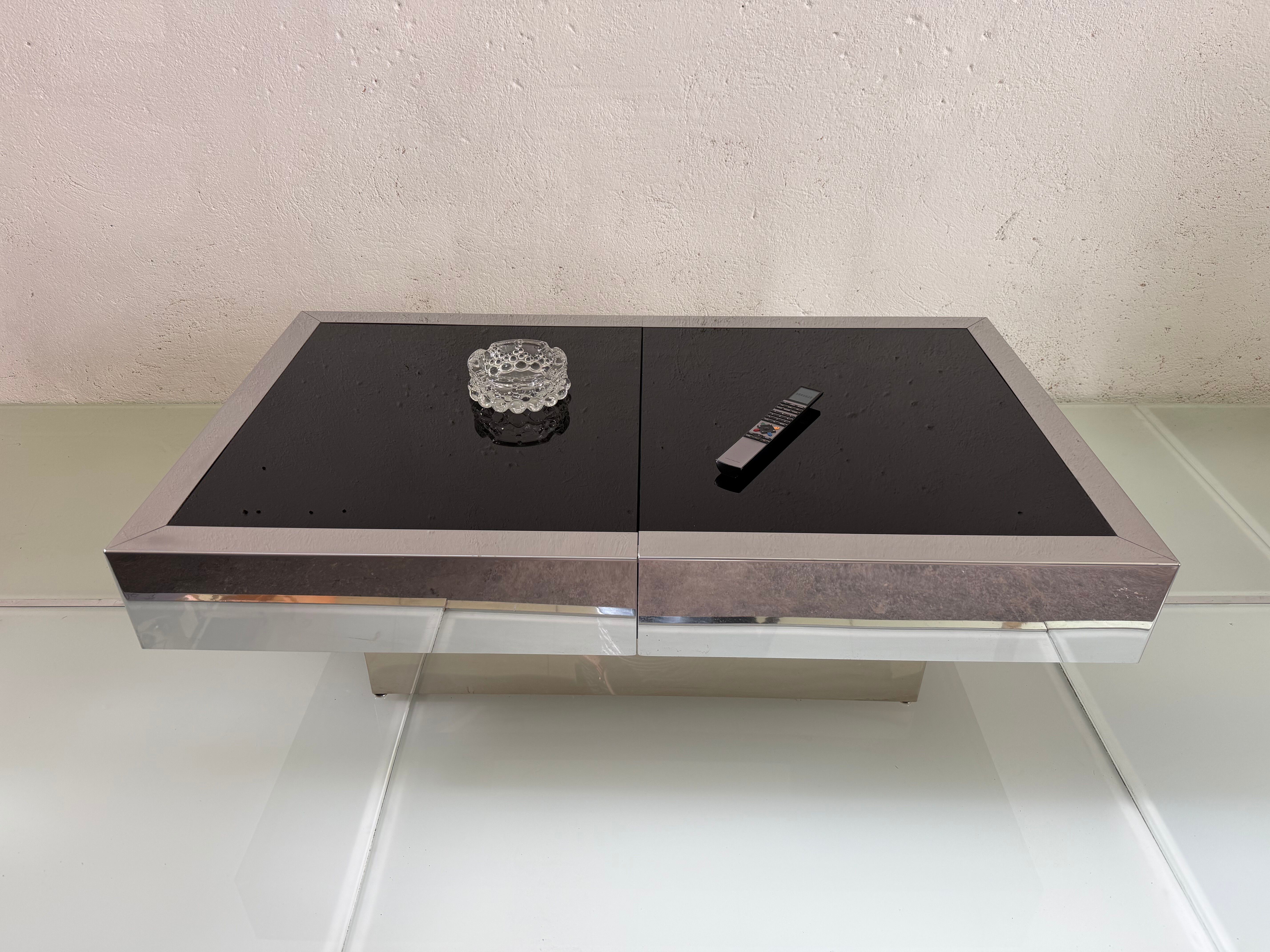 Table basse bar Willy Rizzo