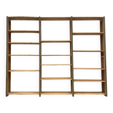 Bibliothèque modulable années 70