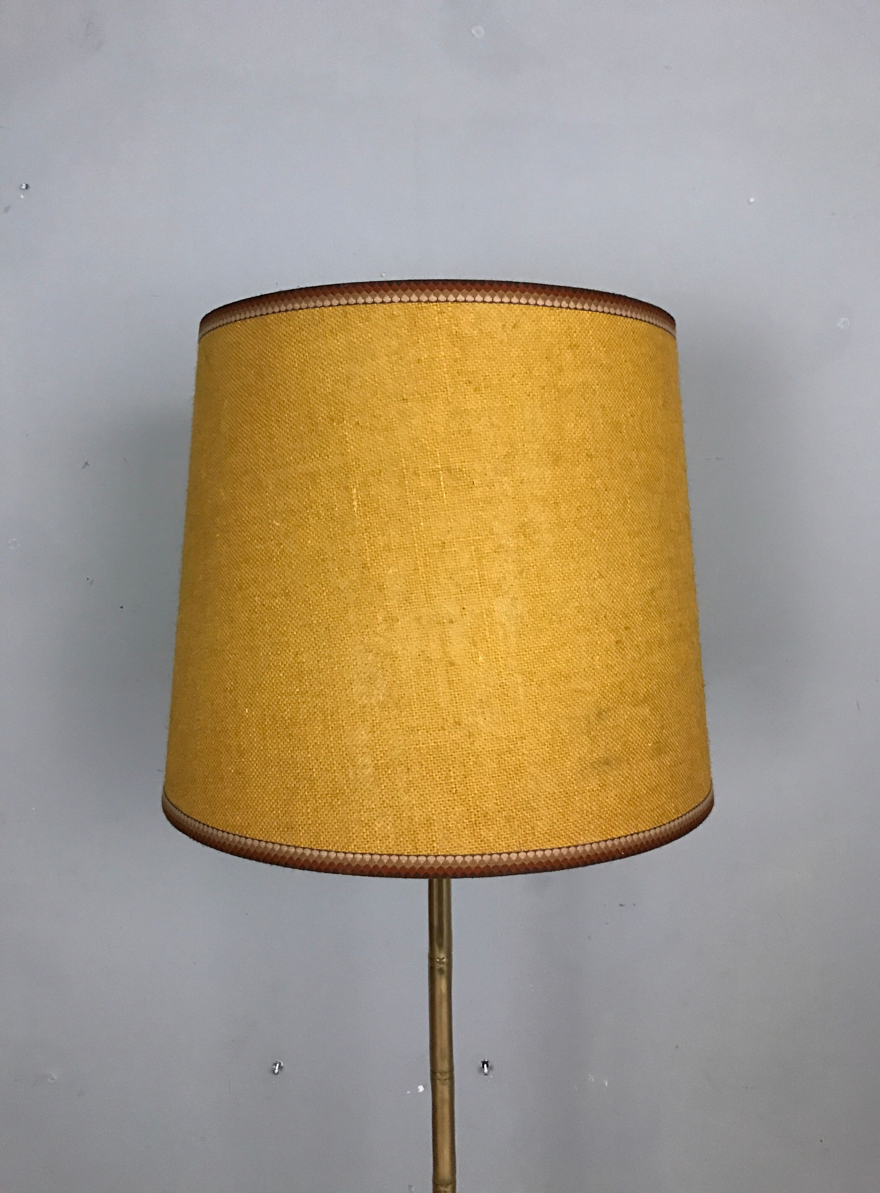 Floor lamp in brass 1960