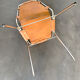 Vintage Chair Les Arcs in leather, published by Dal Vera, 1960s-70s