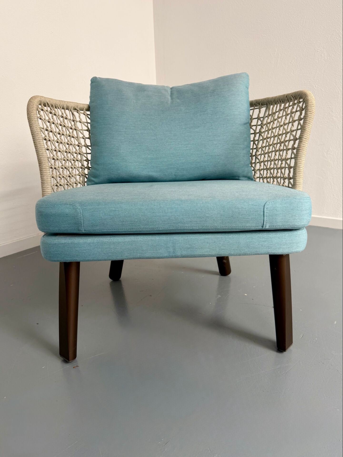 Emma lounge chair, Italian design by Monica Armani for Varaschin.