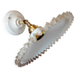 Vintage opaline wall light