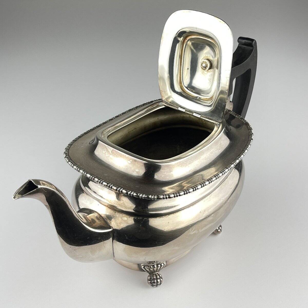 Service à thé en argent, Sheffield, Angleterre, années 1930, set de 4