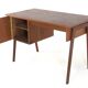 Bureau en teck du milieu du siècle « Hellendoorn » - design vintage hollandais