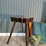 Brutalist tripod stool